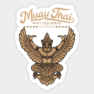 The Garuda Sak Yant Muay Thai Boran Sticker